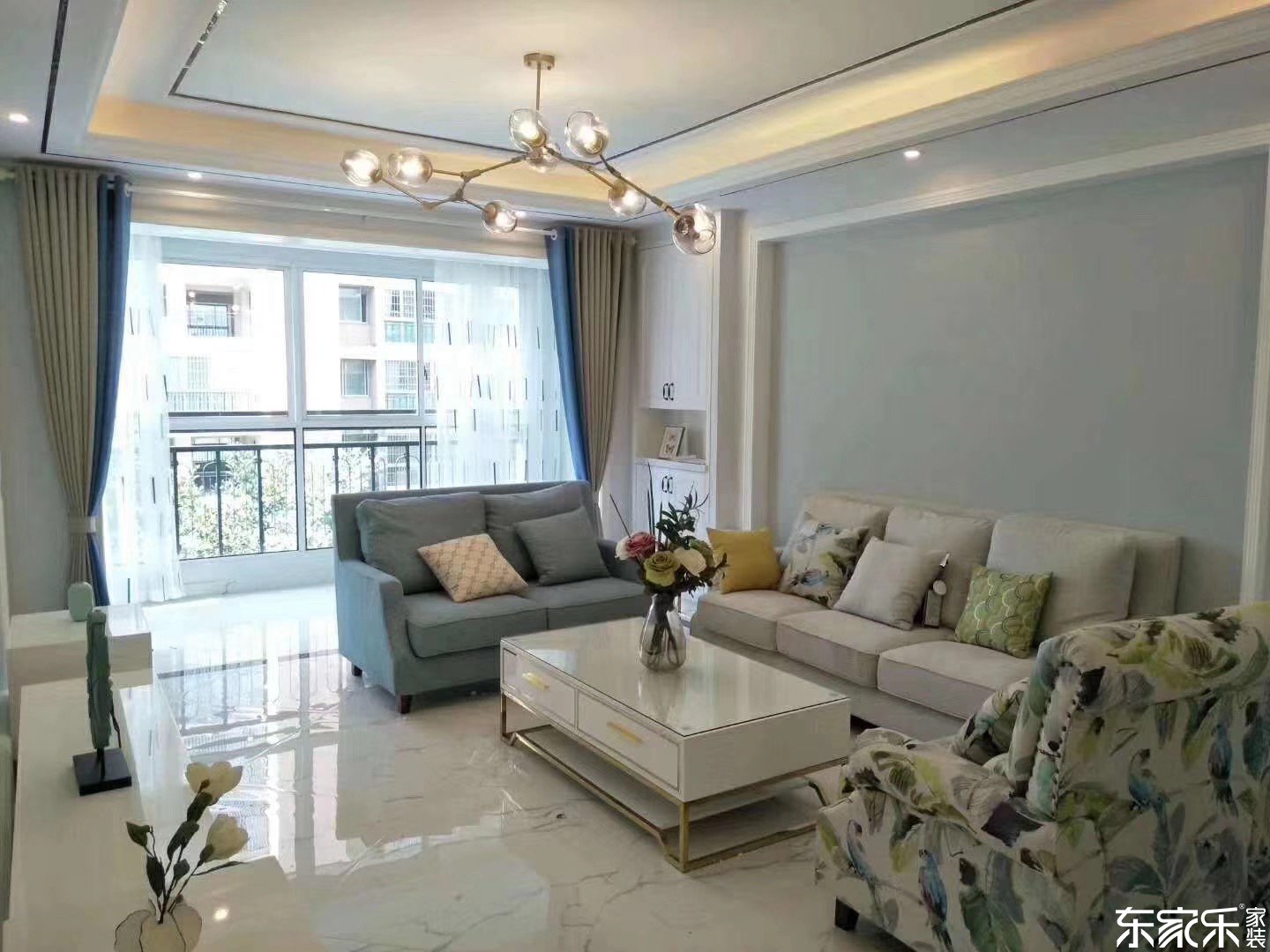 長沙紅樹灣100平古代繁復氣概裝修案例